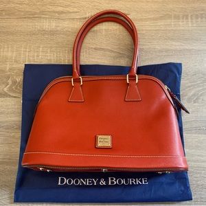 Dooney And Bourke Saffiano Zip Zip Shoulder Bag